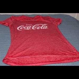 I’m selling a red Coca-Cola T-shirt